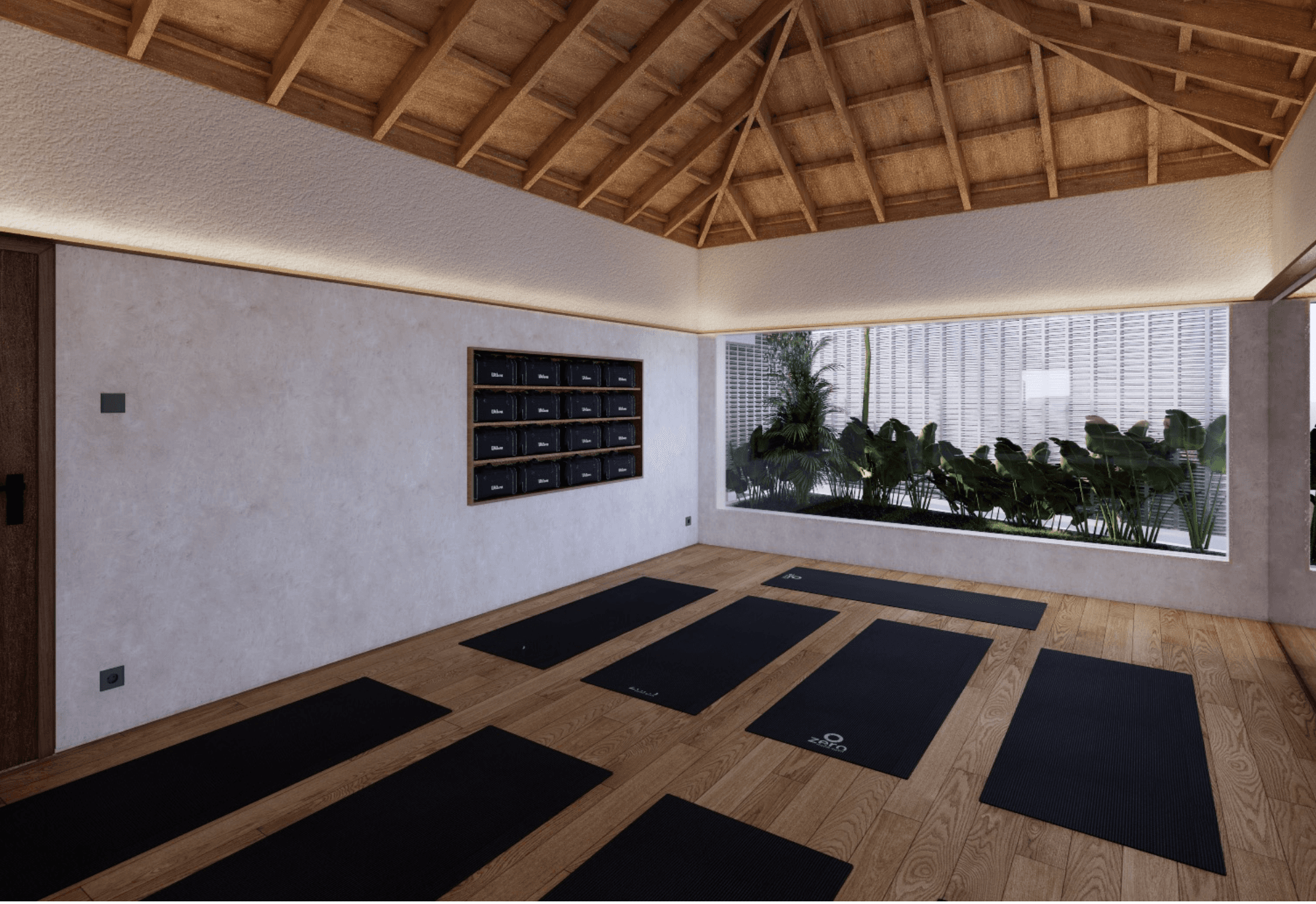 Wellness studio space